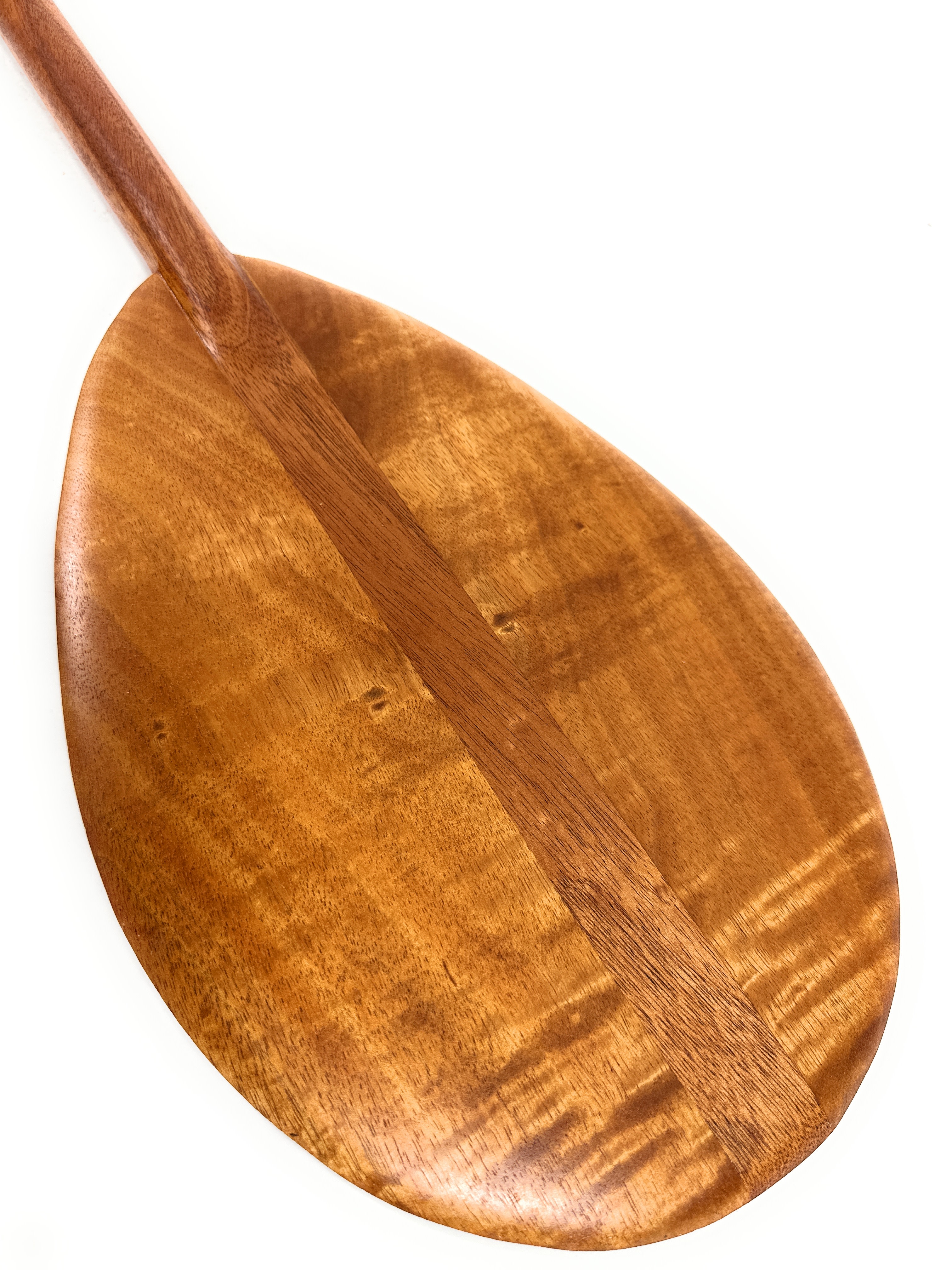 Premium Curly Koa Paddle 48 inch Steersman - Made in Hawaii | #koa7462 Premium Curly Koa Paddle 48 inch Steersman - Made in Hawaii | #koa7462